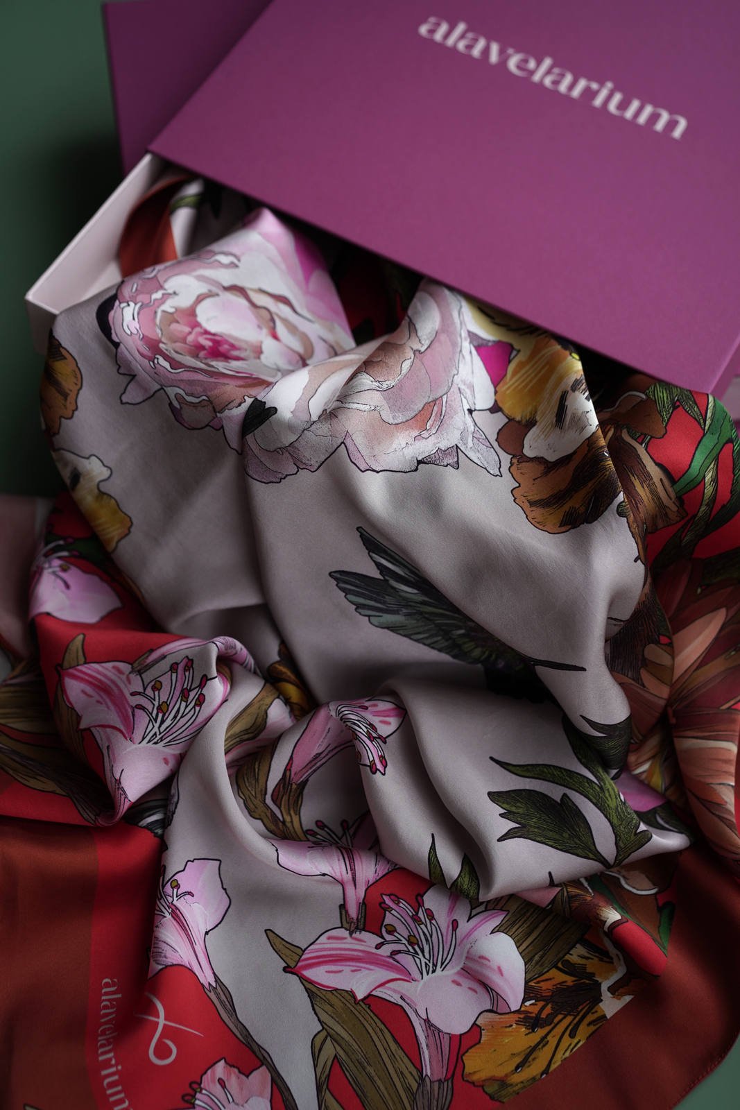 Аксессуары из шелка