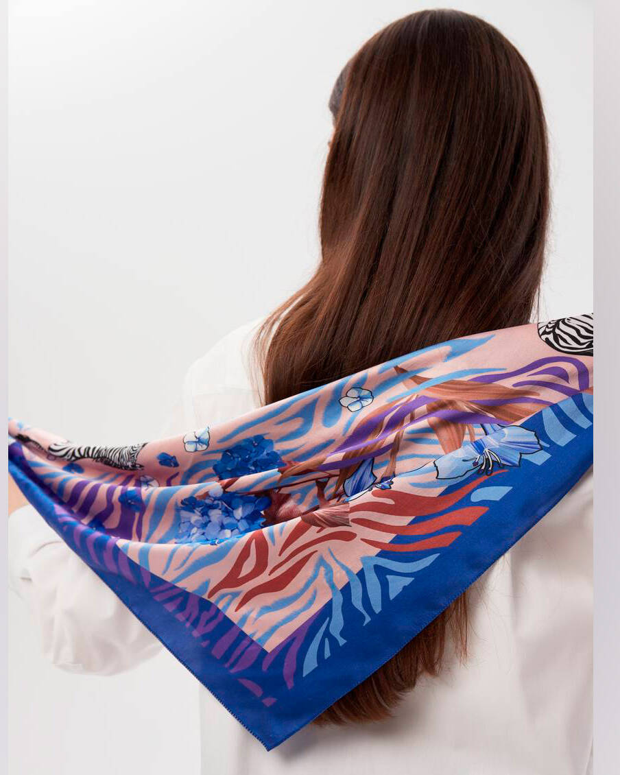 Как женщине завязать платок на шее разными способами